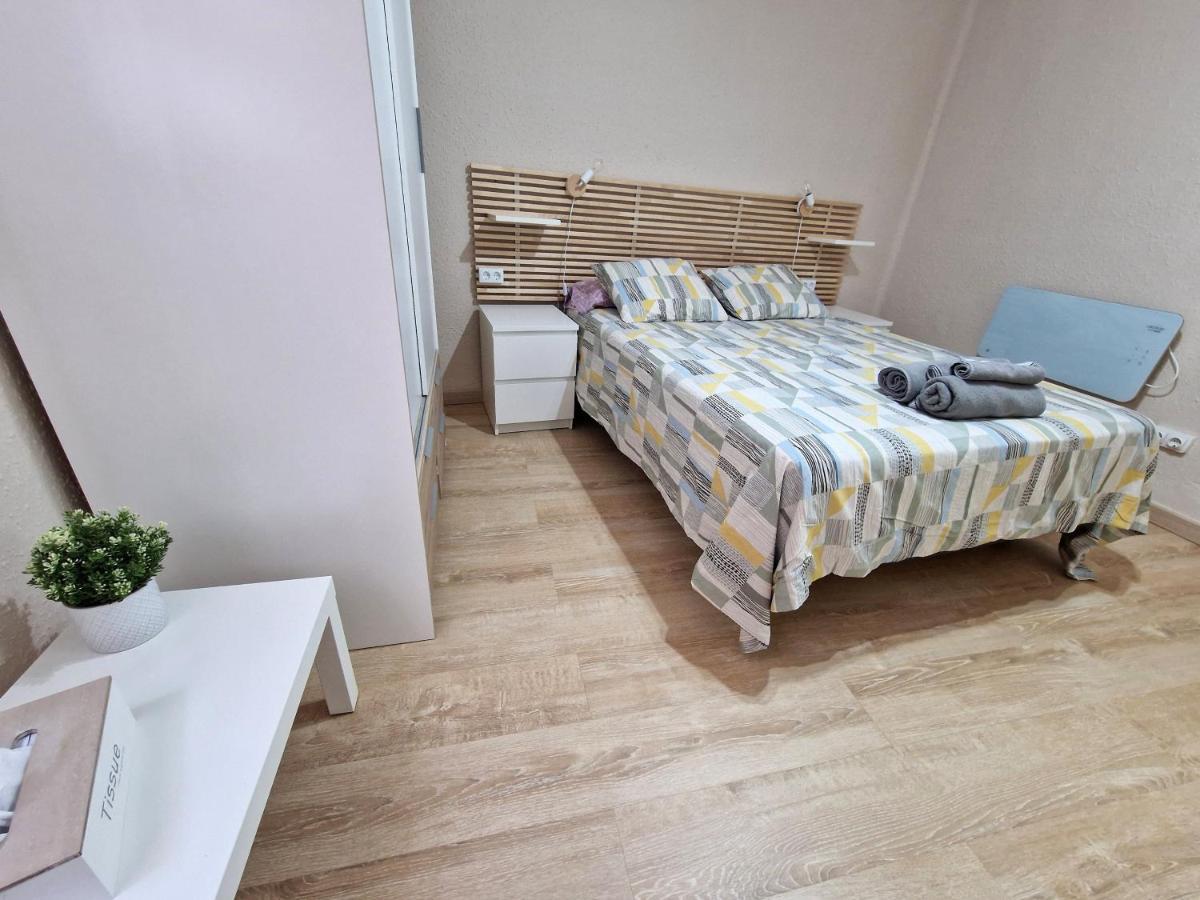 Vive Valencia Con Playa Y Metro Cerca Apartment Bagian luar foto