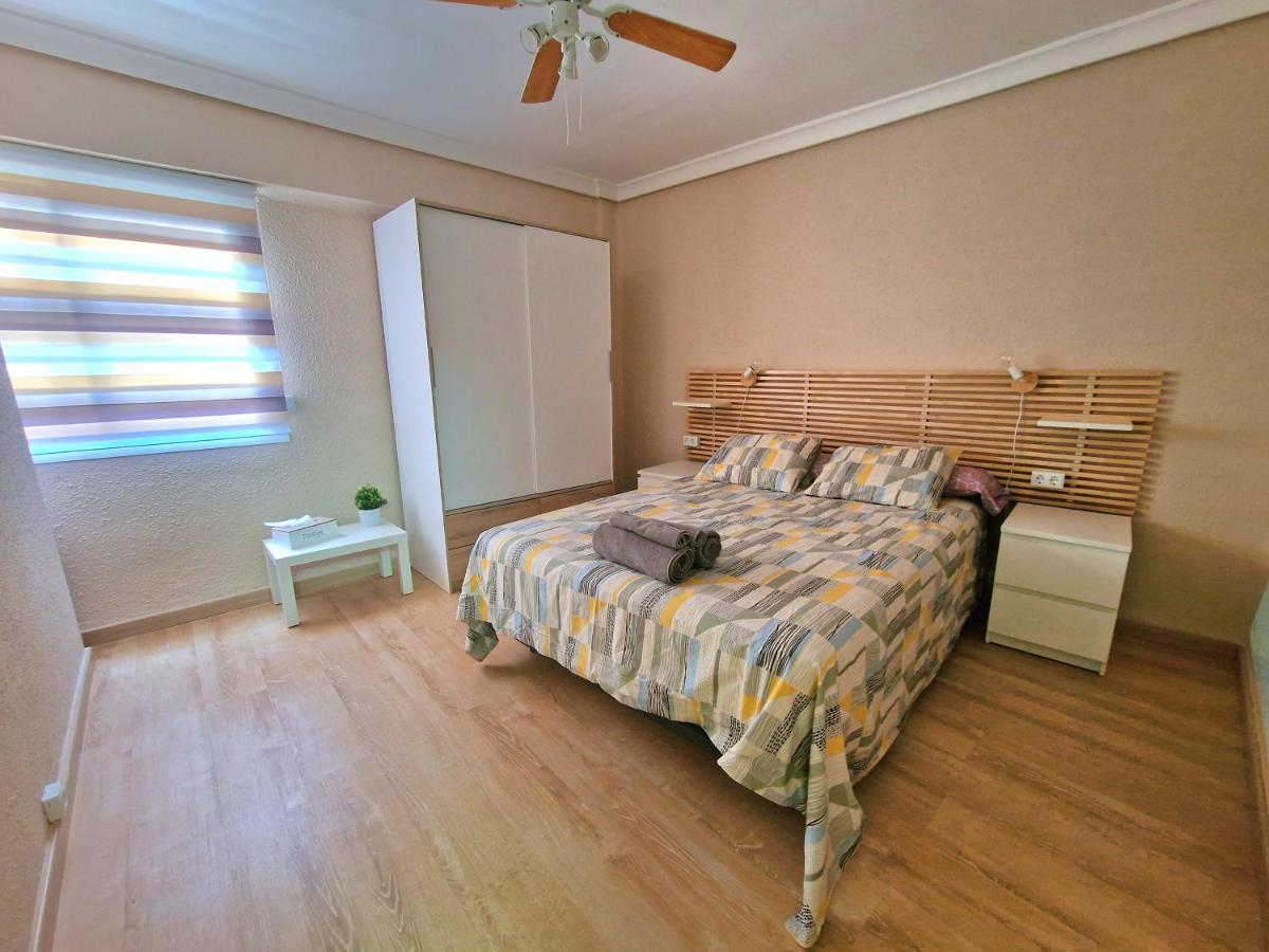 Vive Valencia Con Playa Y Metro Cerca Apartment Bagian luar foto