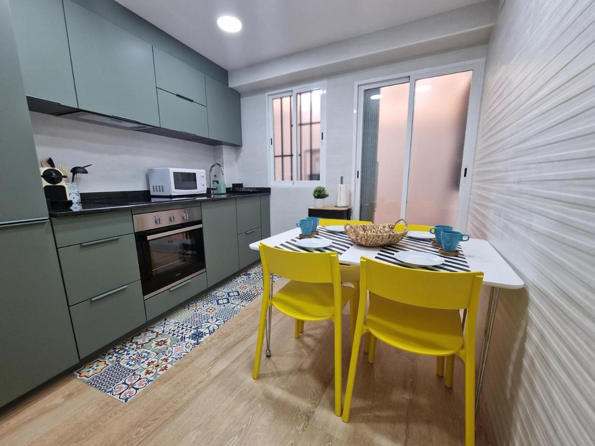 Vive Valencia Con Playa Y Metro Cerca Apartment Bagian luar foto