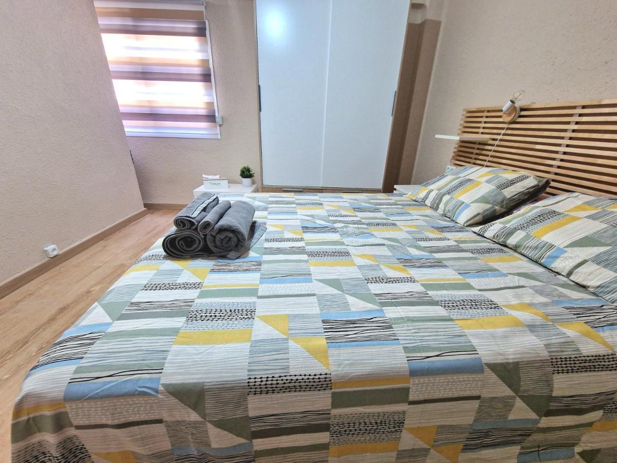 Vive Valencia Con Playa Y Metro Cerca Apartment Bagian luar foto