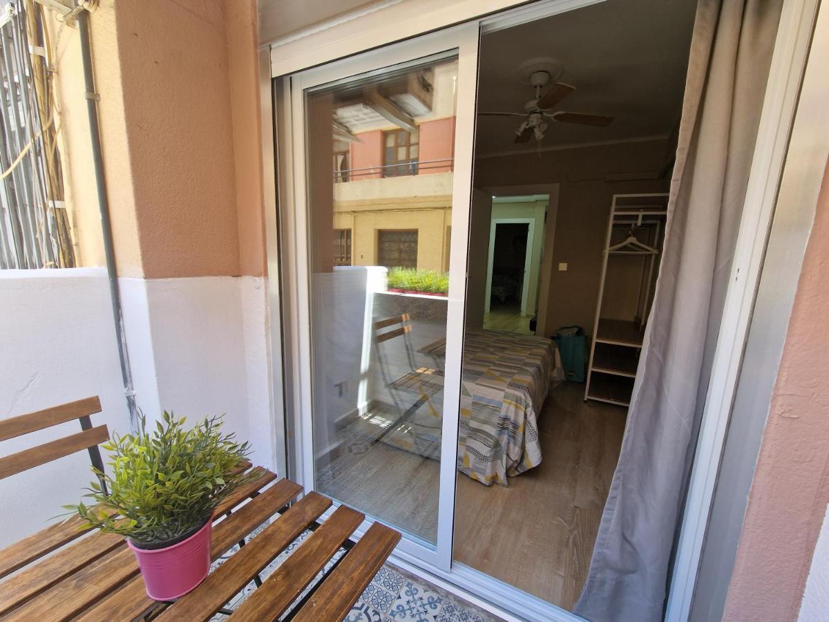 Vive Valencia Con Playa Y Metro Cerca Apartment Bagian luar foto